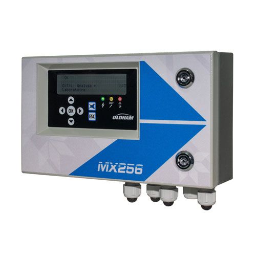 Centrale numérique de détection gaz MX256 - SafetyGas